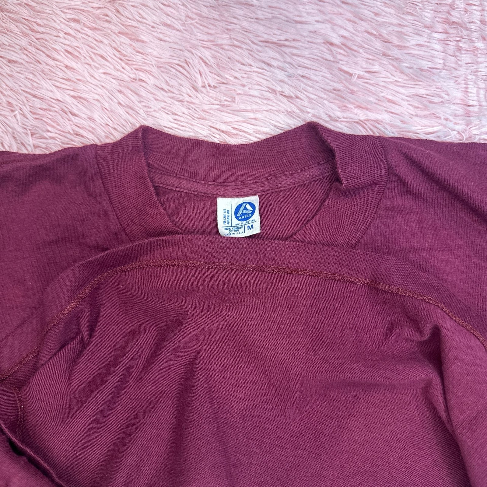 Vintage Artex Golden Nugget Casino T-Shirt Maroon Size M gallery