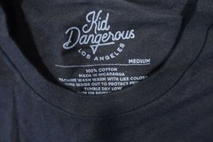 KID DANGEROUS KILLER BLACK WHALE SHAMU CENTRAL PARK NEW YORK MEDIUM TSHIRT NWT