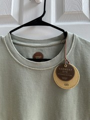Common People Ottoman GD Tee Men’s Size Large Sage New with Tags