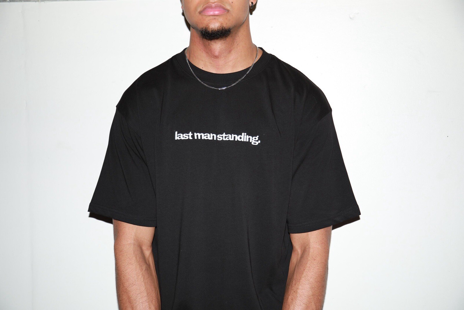 ATEBALL “last man standing.” High Quality Over-Sized Tee gallery