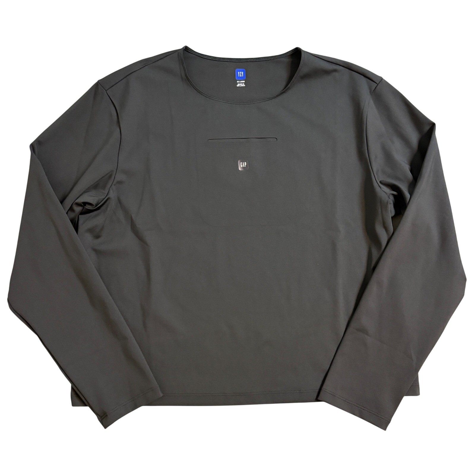Yeezy Gap Engineered by Balenciaga Long-sleeve Second Skin Shirt Size XXL gallery