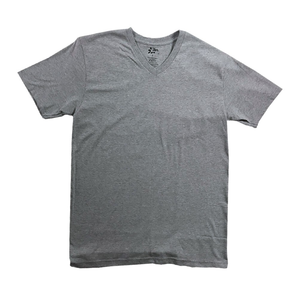 IBS HEAVYWEIGHT T SHIRT MENS SHORT SLEEVE V NECK 3PCS PACK 2XL BODY32" CHEST24" gallery