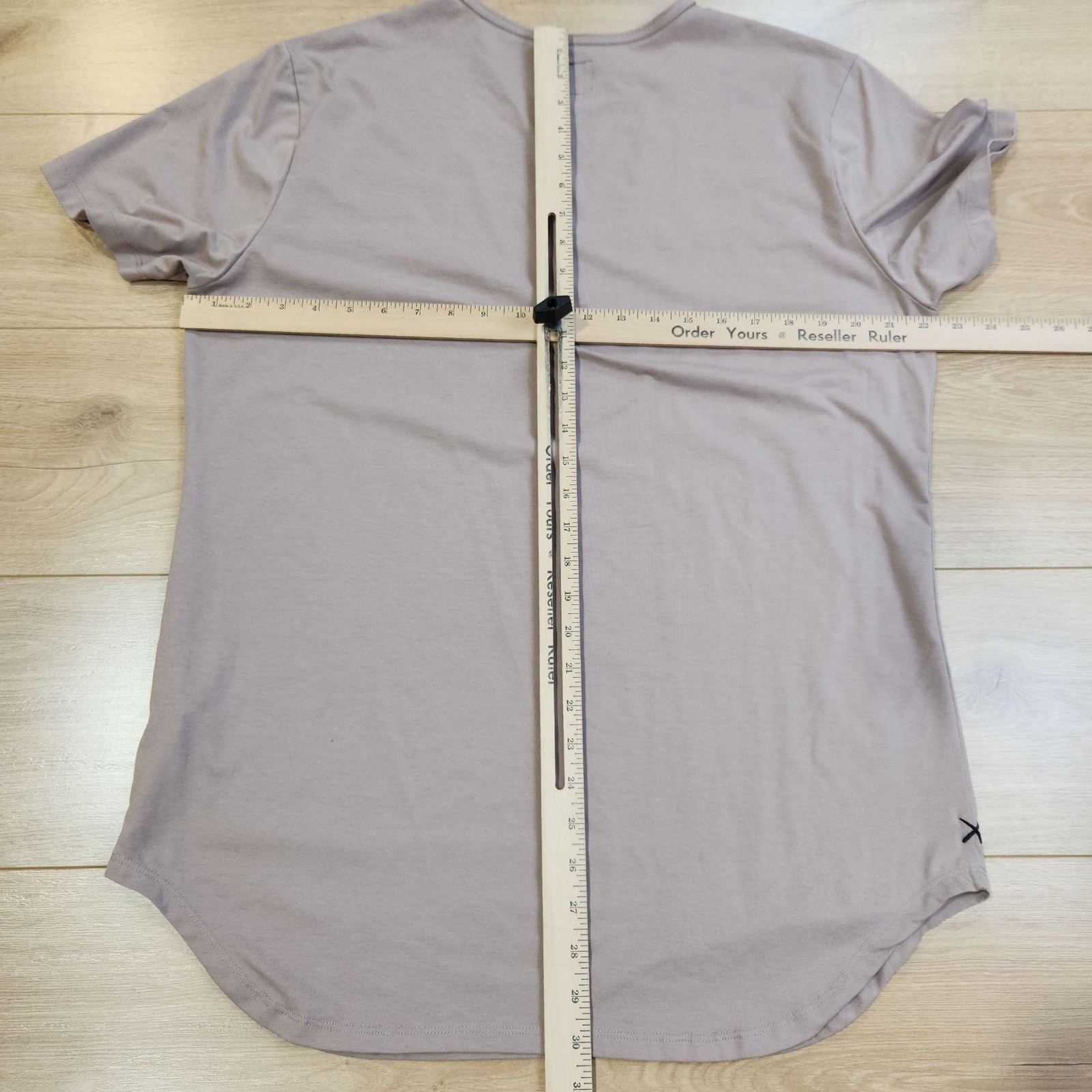 Cuts Shirt Mens 2XL Beige Elongated PYCA Pro Curve Hem Crewneck Tee Stretch gallery