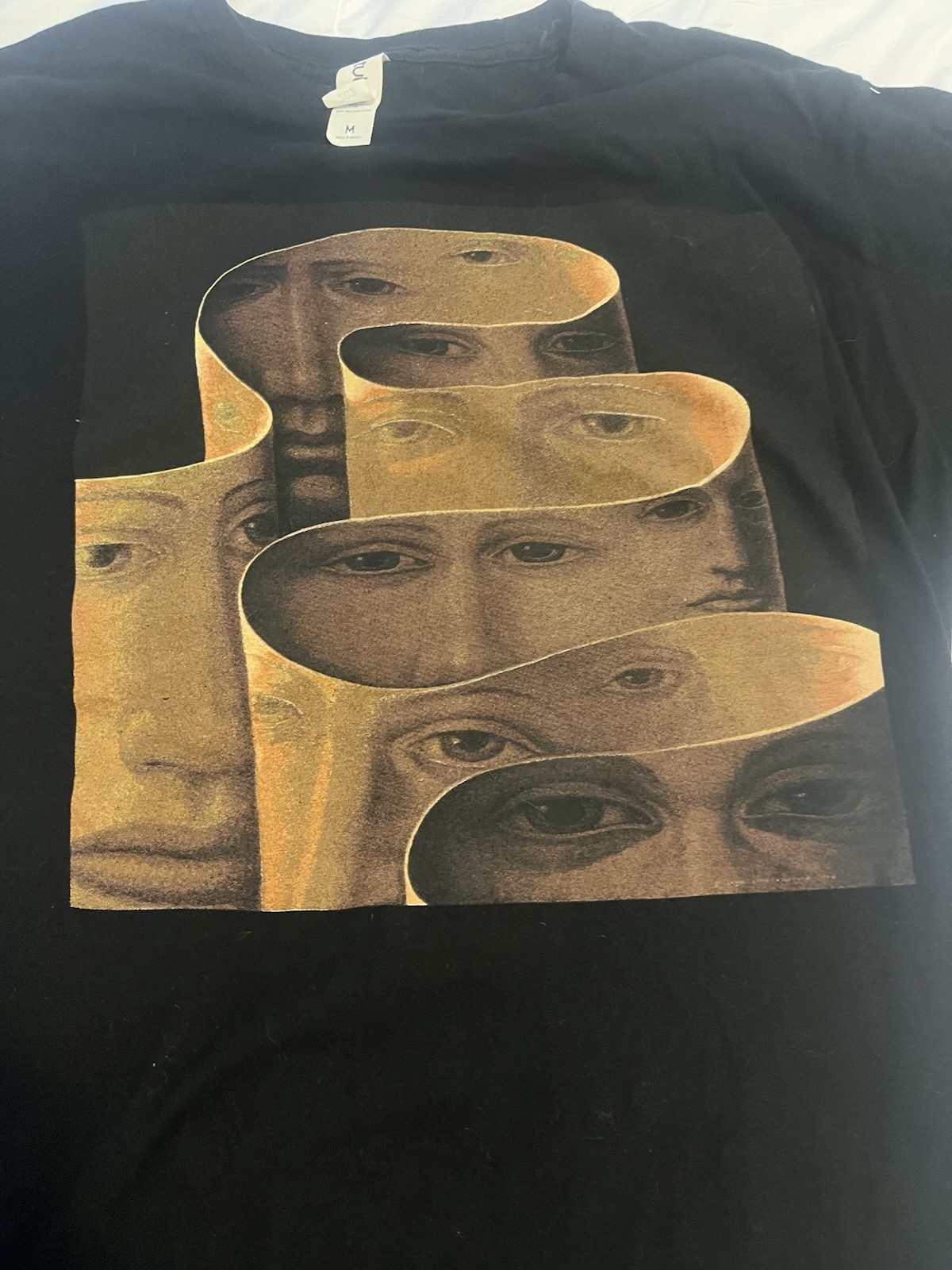 The Fixx Every Five Seconds Tour 2022 Black Graphic Print Tee Mens M gallery