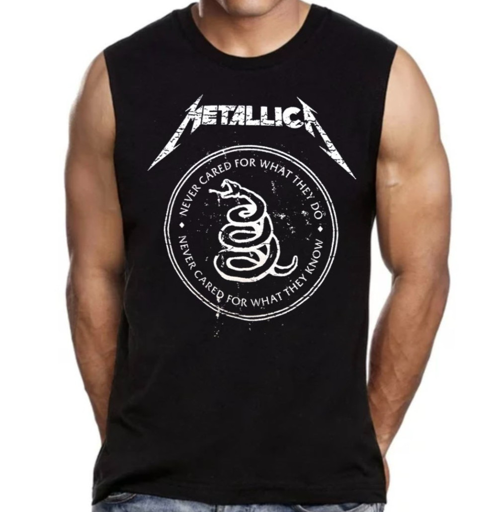 Metallica 'NEM' Heavy Metal Band Men's Muscle Shirts (Multiple Variations) gallery