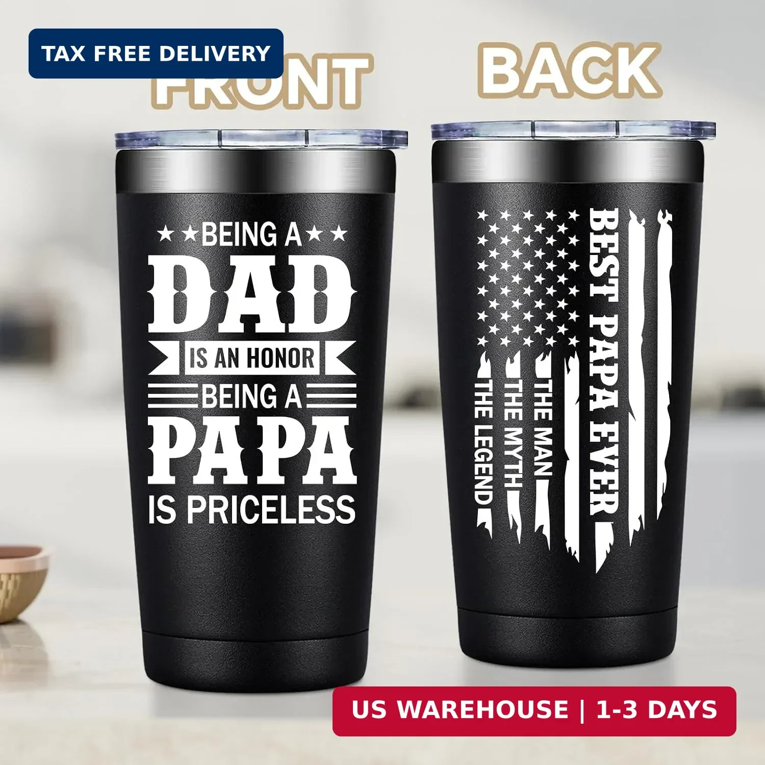 Fufandi Papa Gifts - Fathers Day, Christmas, Birthday Gifts for Papa from Grandc gallery