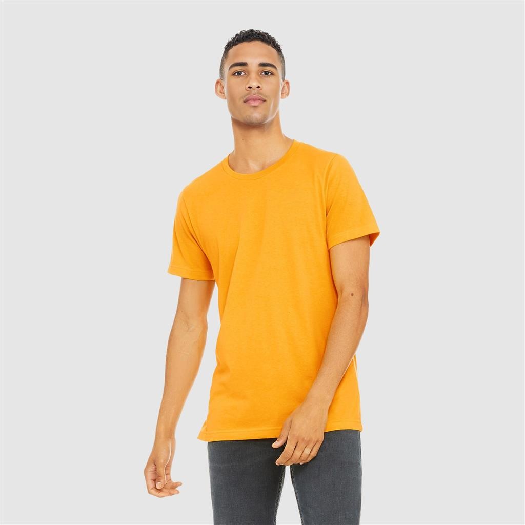 5 Pack Bella Canvas Mens T Shirts Short Sleeve Crew Neck Cotton Tees Large gallery