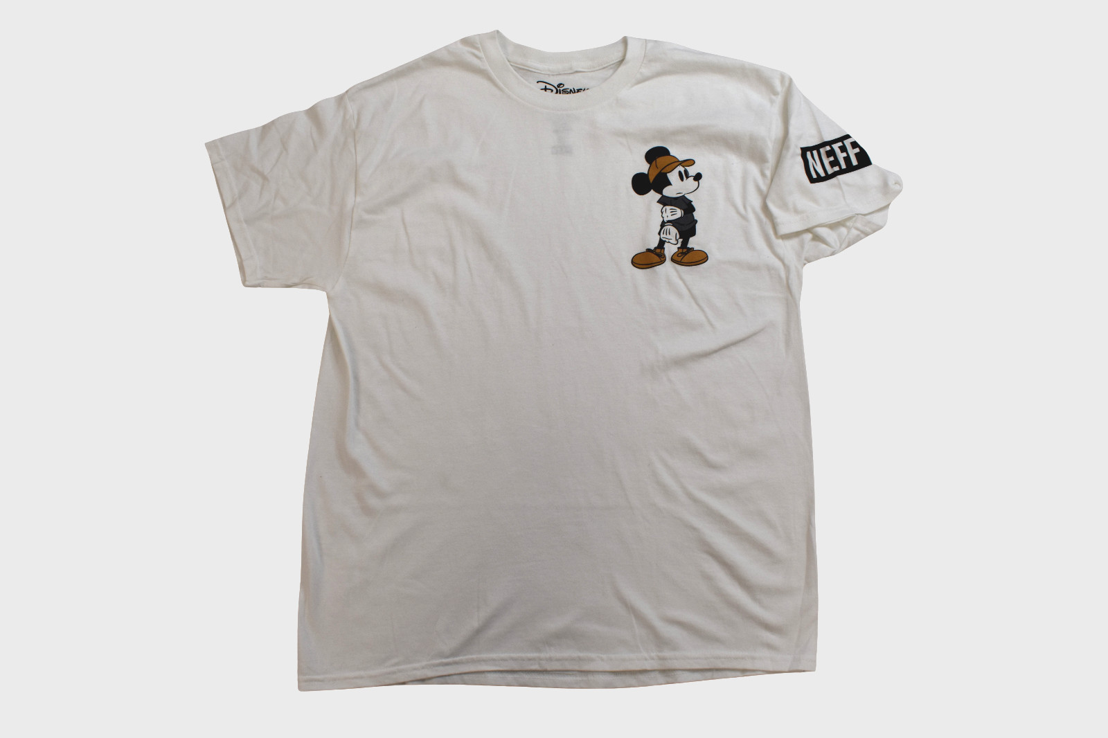 Neff x Disney Mens Mickey Mouse In Streetwear White Shirt New S, L, XL gallery