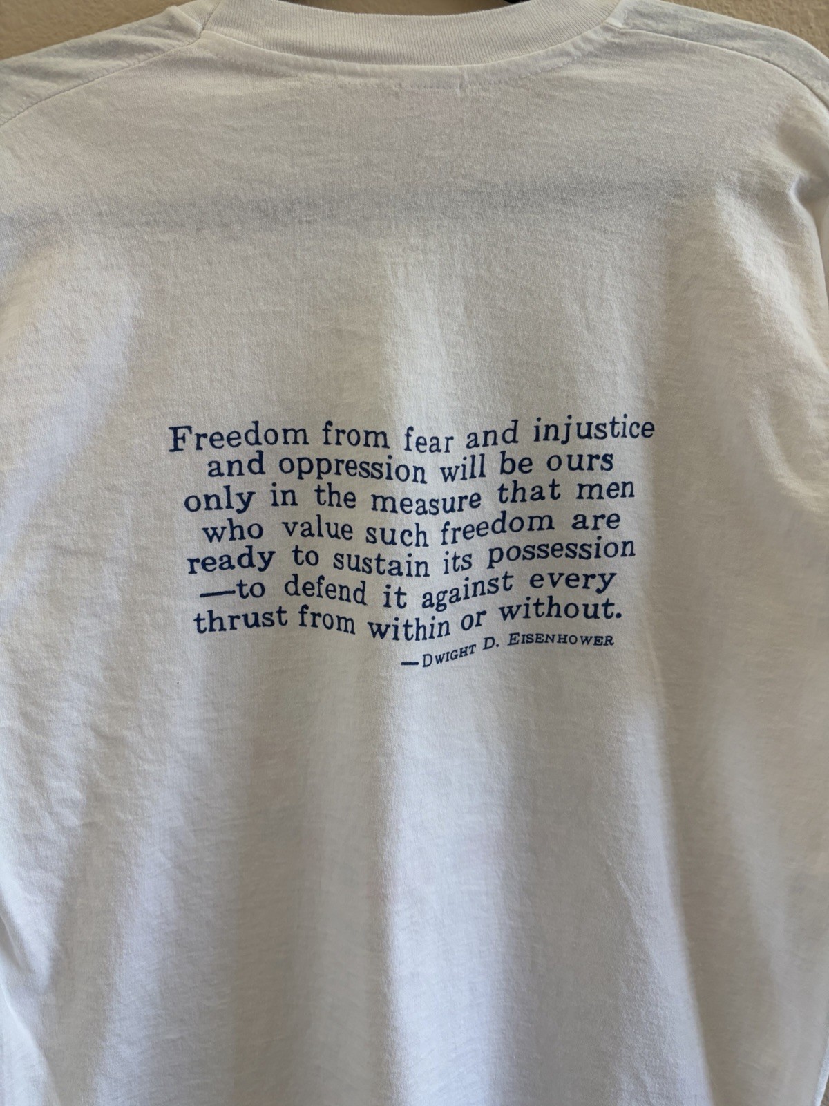 Desert Storm 1991 Letter From Kuwait Military Art Graphic Hanes T-Shirt Men's L gallery