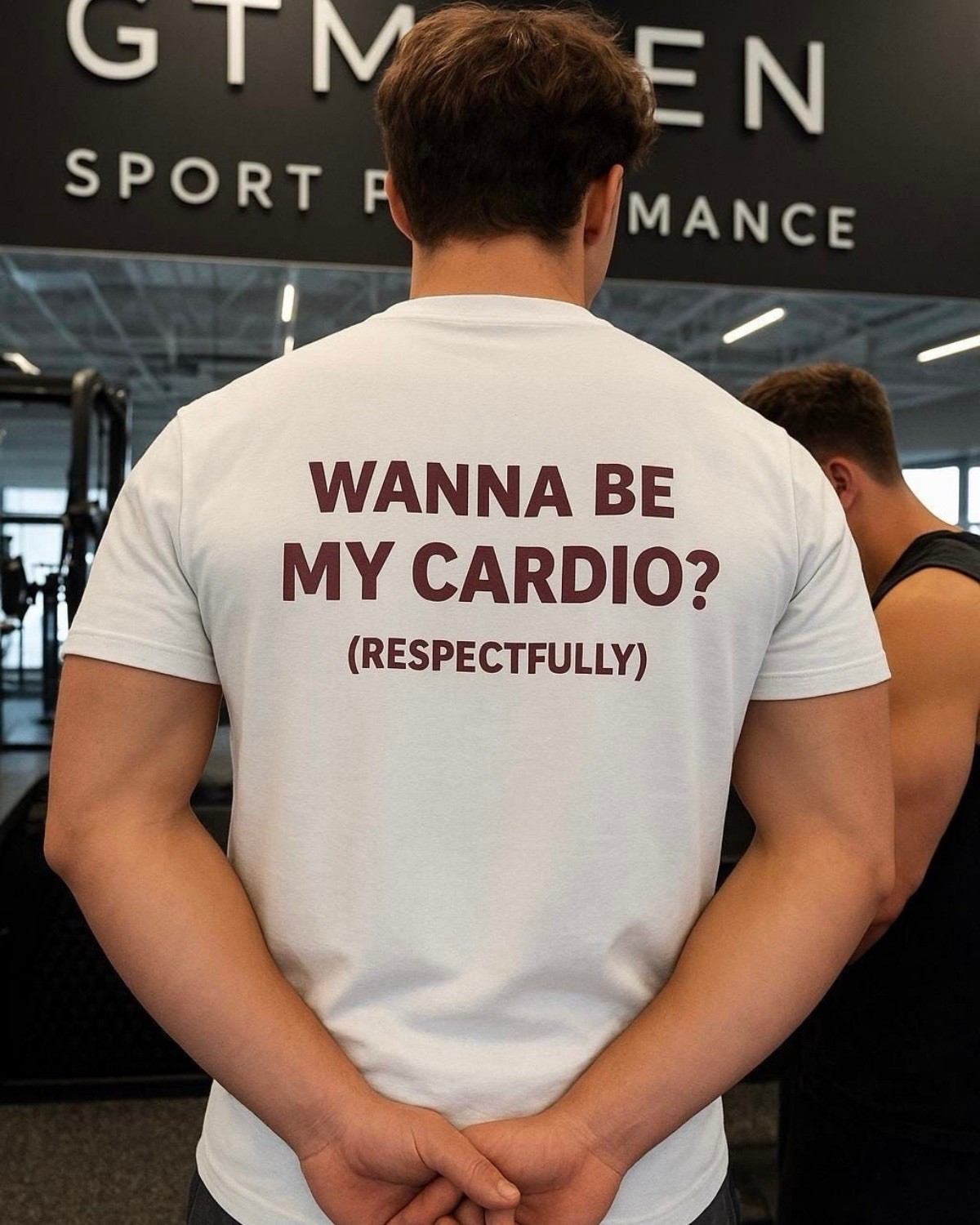Vintage Wanna Be My Cardio? Streetwear Y2k Unisex T-shirt / Camiseta Unisex gallery