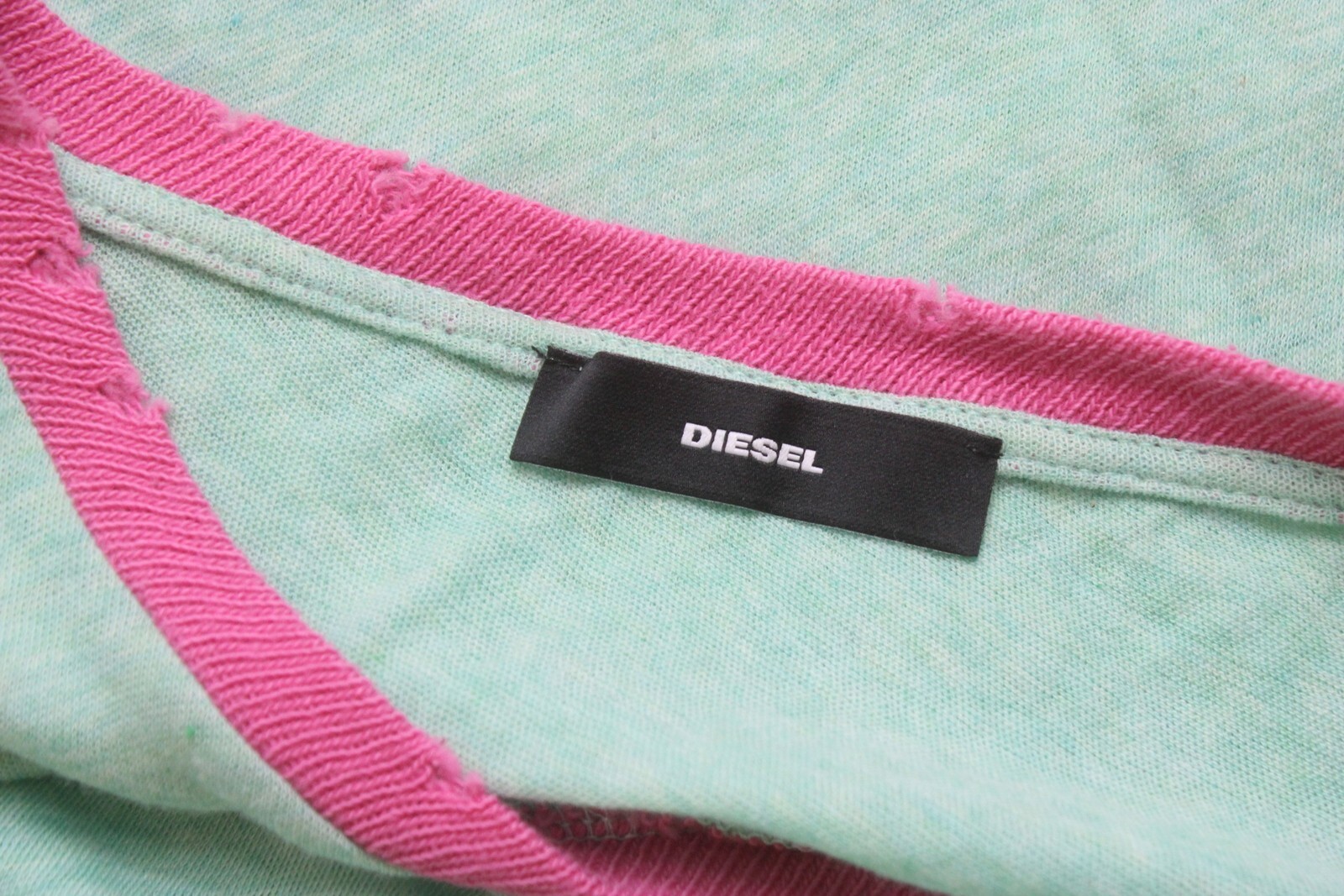 Diesel T-Shirt Mens Small Plus Size Stretchy Pullover Blend Pattern gallery
