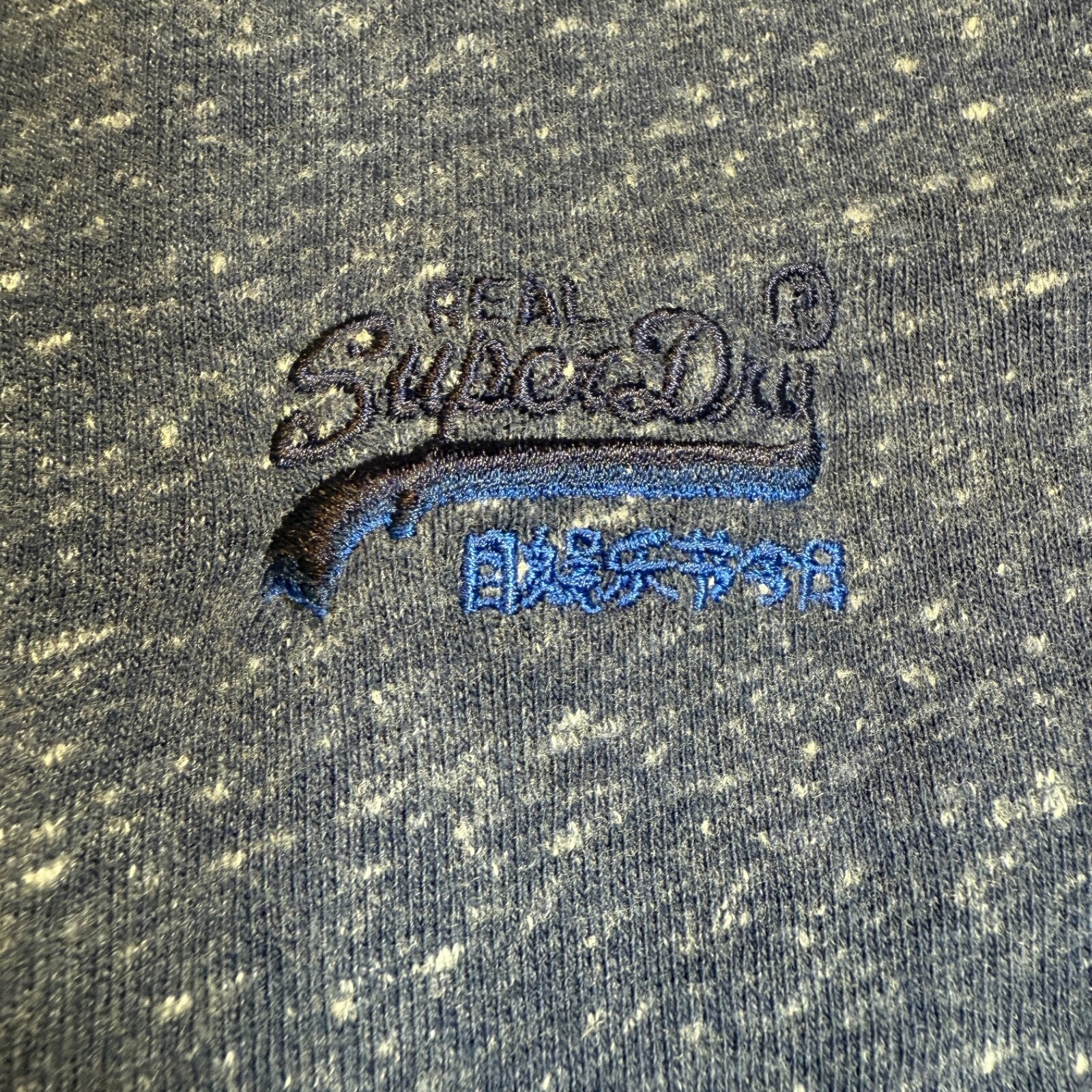 Superdry Vintage Cali Ringer Tee Men's Size L Blue Cotton S/S Crew-Neck T-Shirt gallery