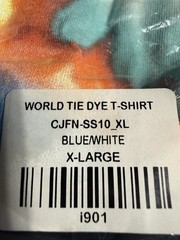 Travis Scott The Scott’s World Tie Dye T Shirt Xl Men’s