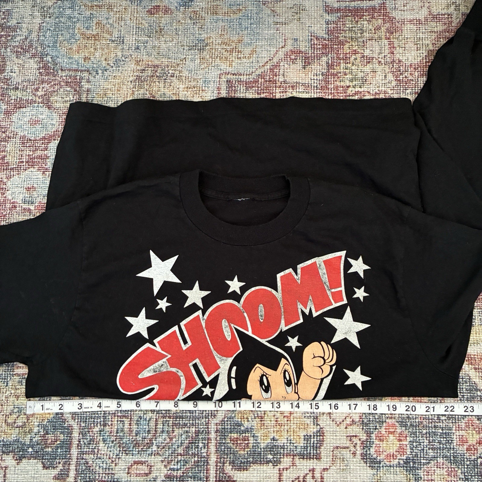 Vintage 90s Astro Boy Mighty Atom Long Sleeve Shirt Shin & Company Tezuka L/XL gallery