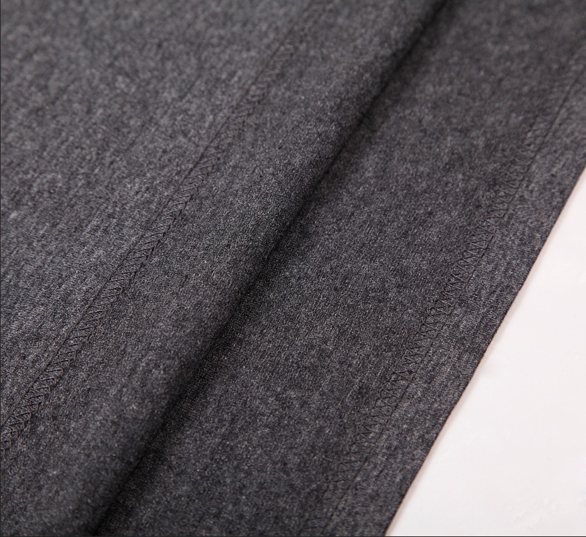 Slim Fit Men's T-Shirt Stretch Cotton Crew Neck Minimalist Design Basic Tee gallery