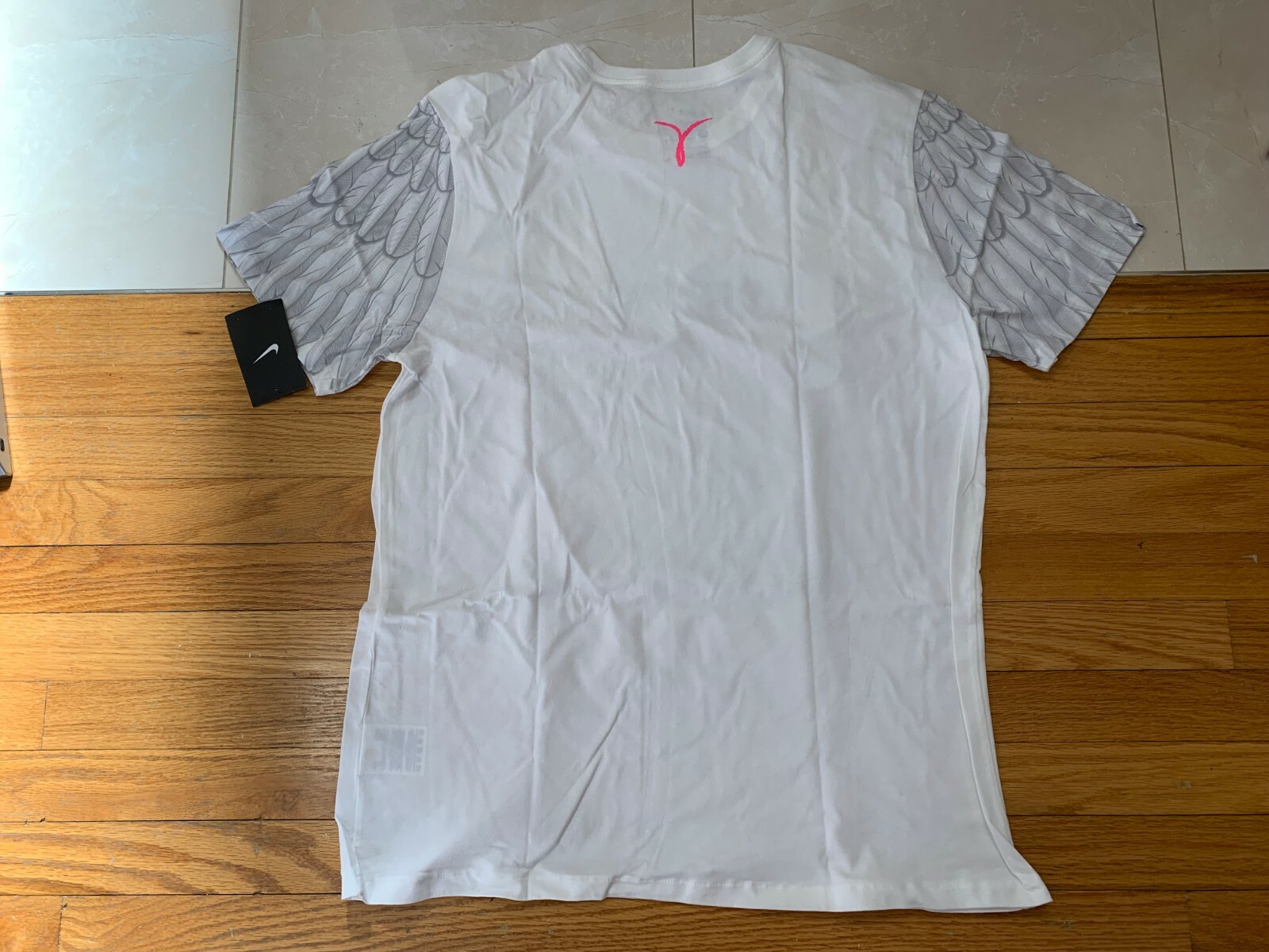Nike KD 7 Aunt Pearl T-Shirt Men Kevin Durant VII White Gold 8 9 10 11 12 13 14 gallery