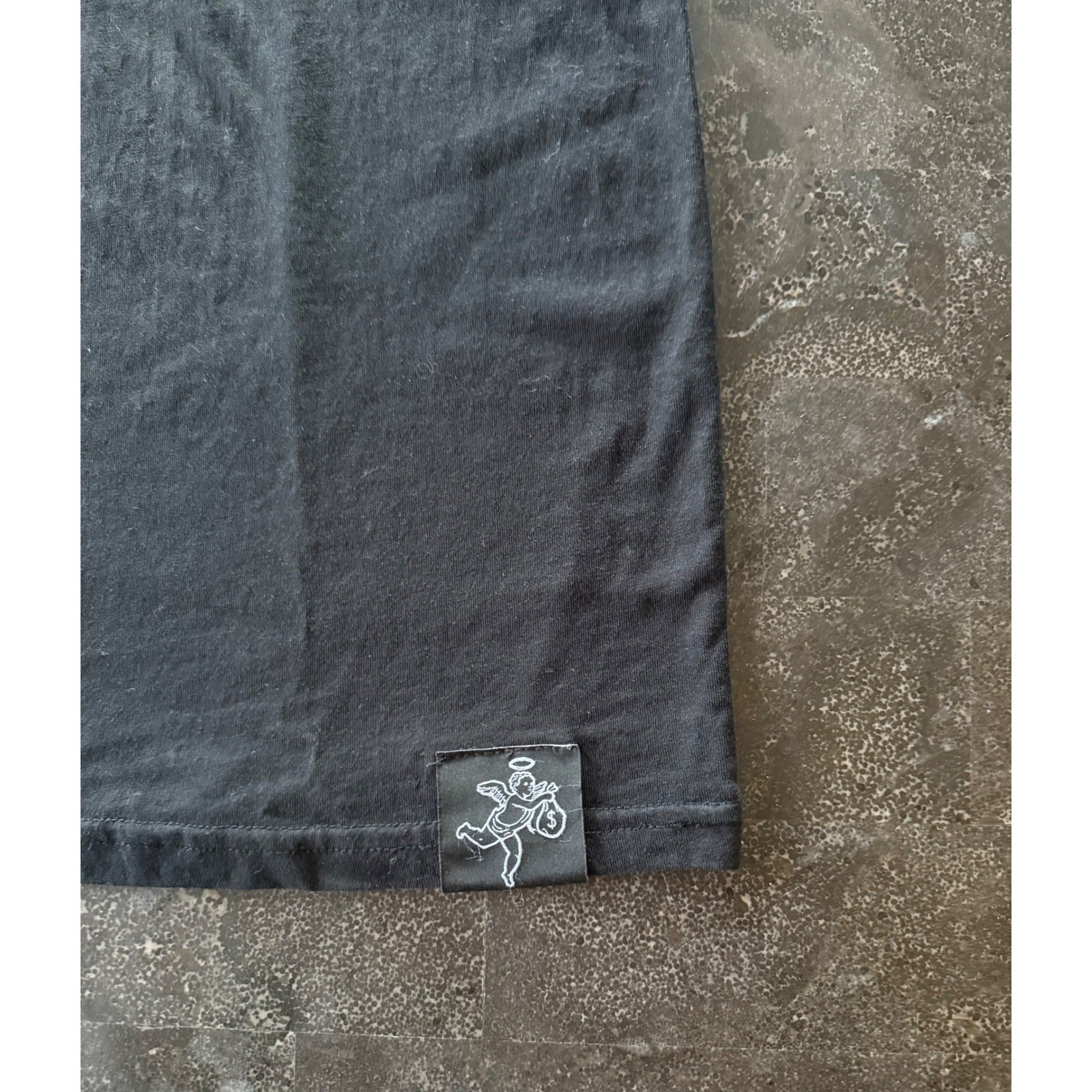 Hasta Muerte Hustle Daily Outwork Everyone Graphic Tee Black XL Dove Rose Moon gallery