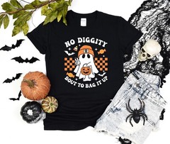 Groovy Halloween Shirt Halloween Costume Trick or Treat Unisex T-shirt
