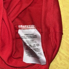 Red Comfortable Basic Everyday Athletic Nike Casual Logo Gym Top Medium