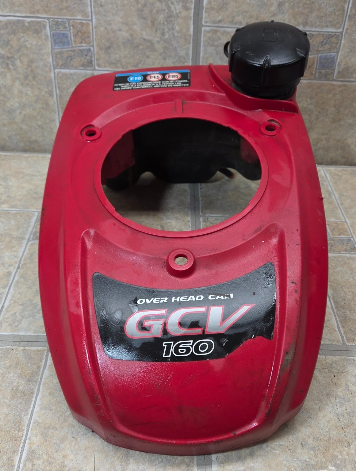 Honda GCV160 Engine Fan Cover with Fuel Tank 19611-Z0L-850ZF 17510-Z8B-801 160cc