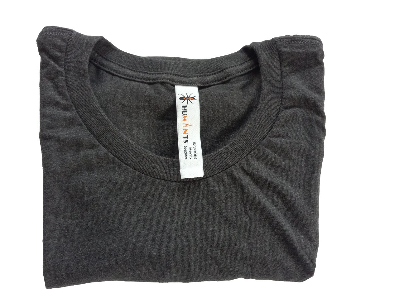 Humants Men's Large Workwear /Outdoor Jersey Pocket Tee Dark Gray heather Cotton gallery