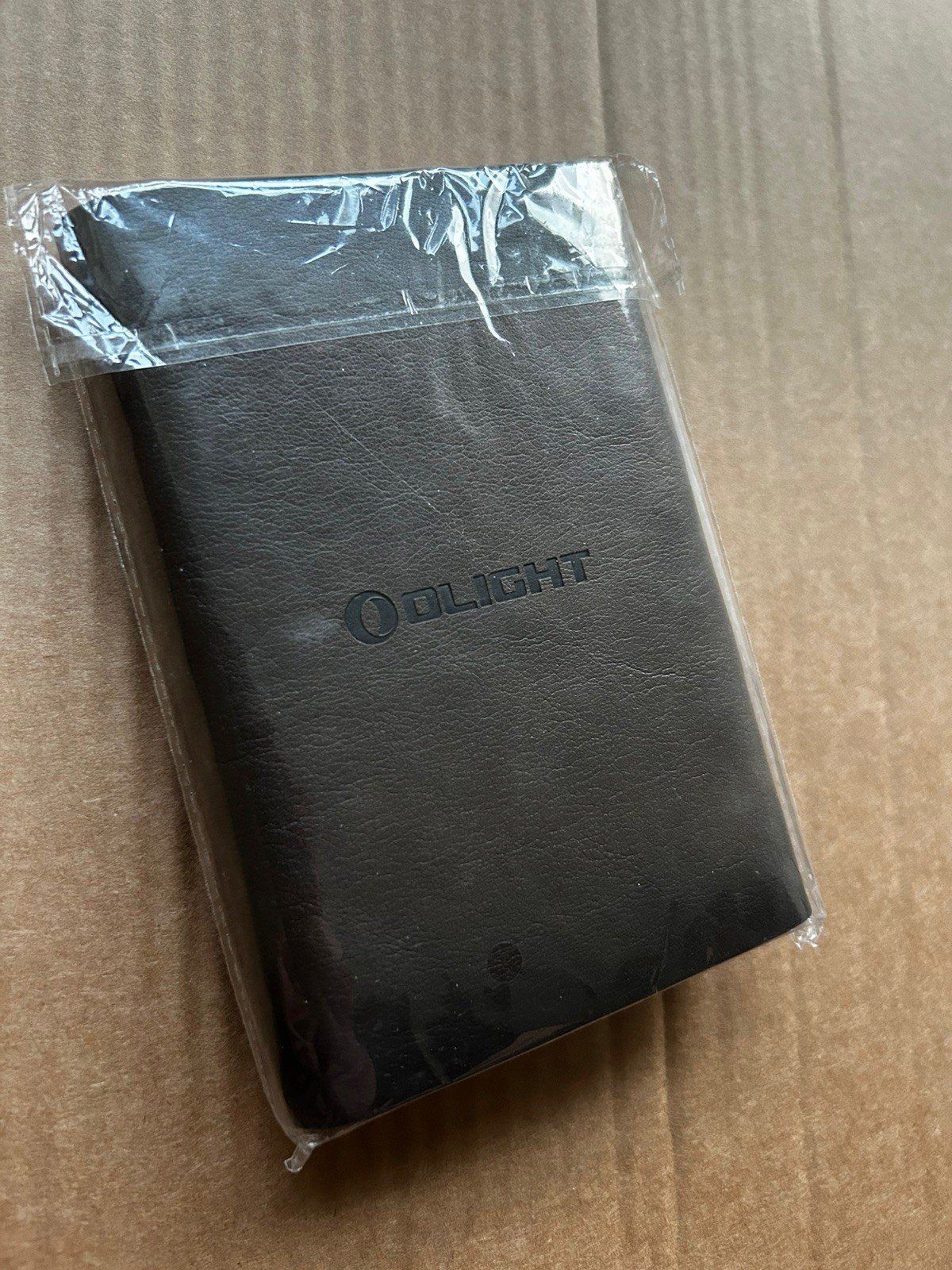 Olight Notebook A6 Size Paper Journal Collectable Rare Discontinued DARK BROWN