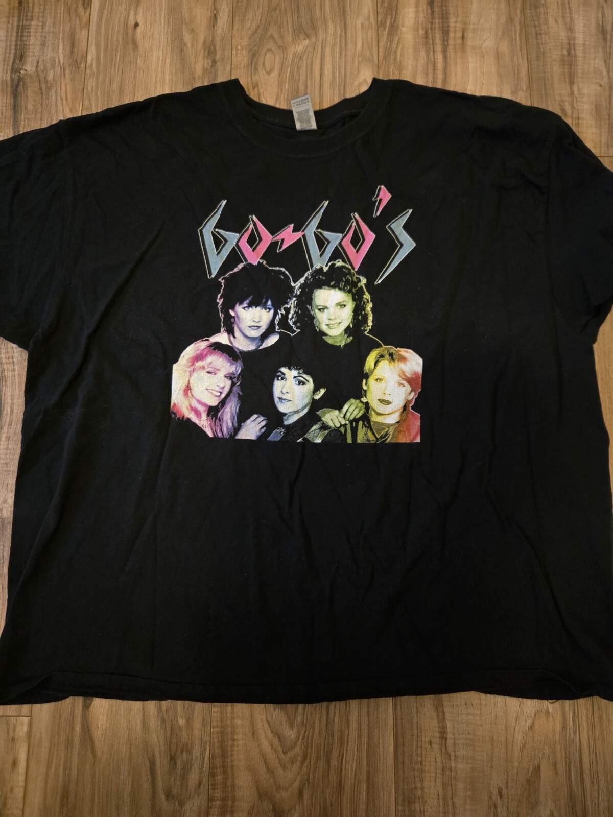 VINTAGE GO GO’S 1983 SHIRT SINGLE STITCH SERIOUS SIZE 3XL (i9