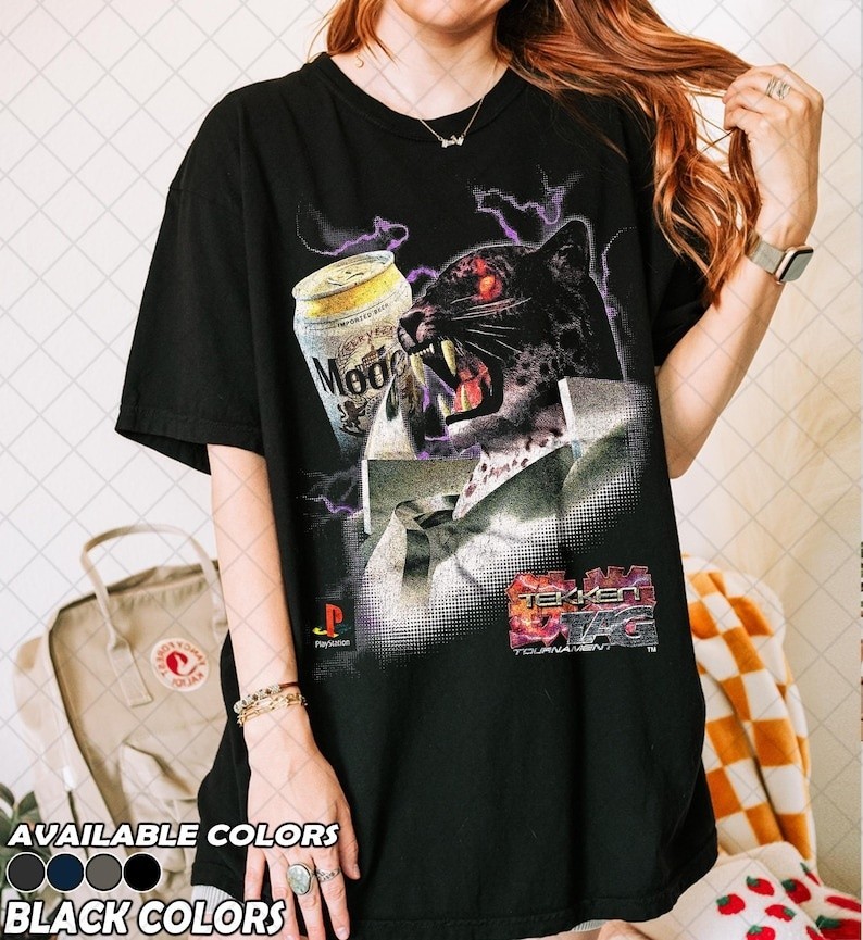The Armor King x Modelo 2000 T-Shirt, Tekken Tag Tournament Tshirt, Gift