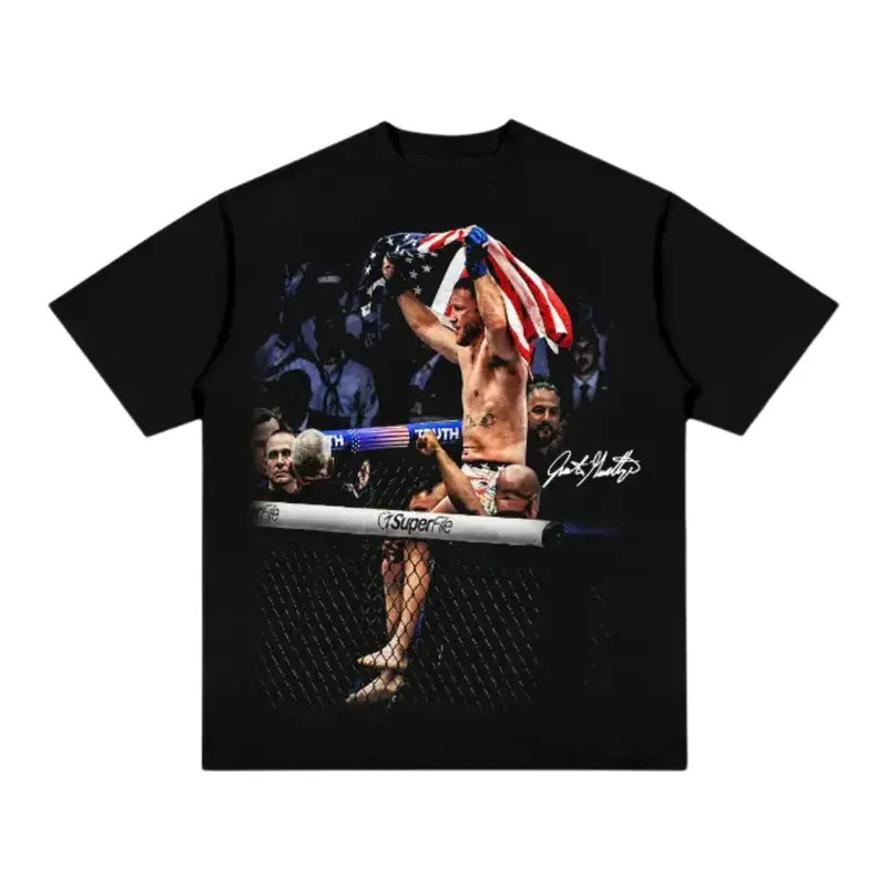 Justin Gaethje Champion Freedom 250 Shirt American Made Tee Unisex Shirt gallery