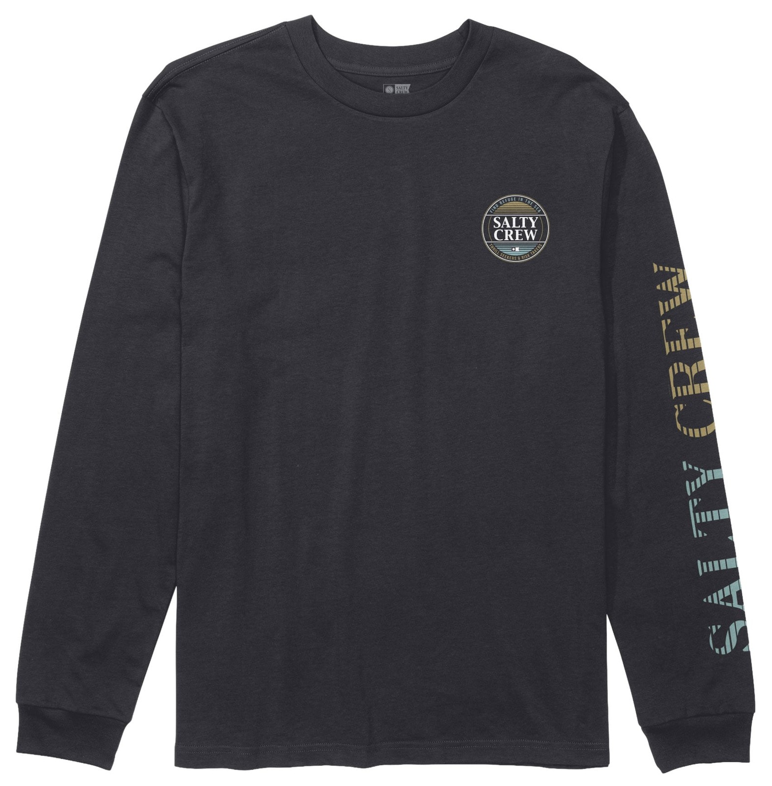 Salty Crew Simple Fade Men's Long Sleeve T-Shirt - Black - New gallery