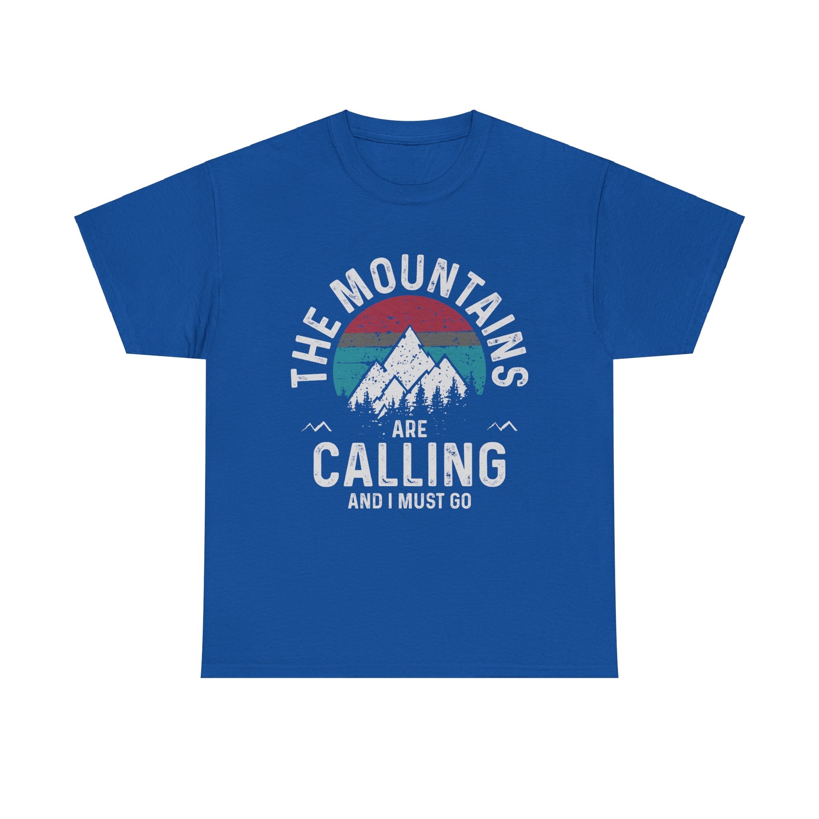 The Mountains Are Calling Hiking Camping Men Women