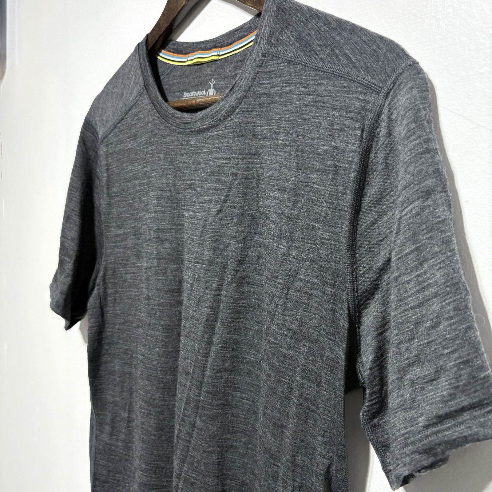 Smartwool T Shirt Mens M Gray Baselayer Merino Wool Short Sleeve Crew Neck gallery