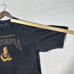 Joe Weider Mr Olympia Oversized Heavyweight T-Shirt Bodybuilding Gym Mens M