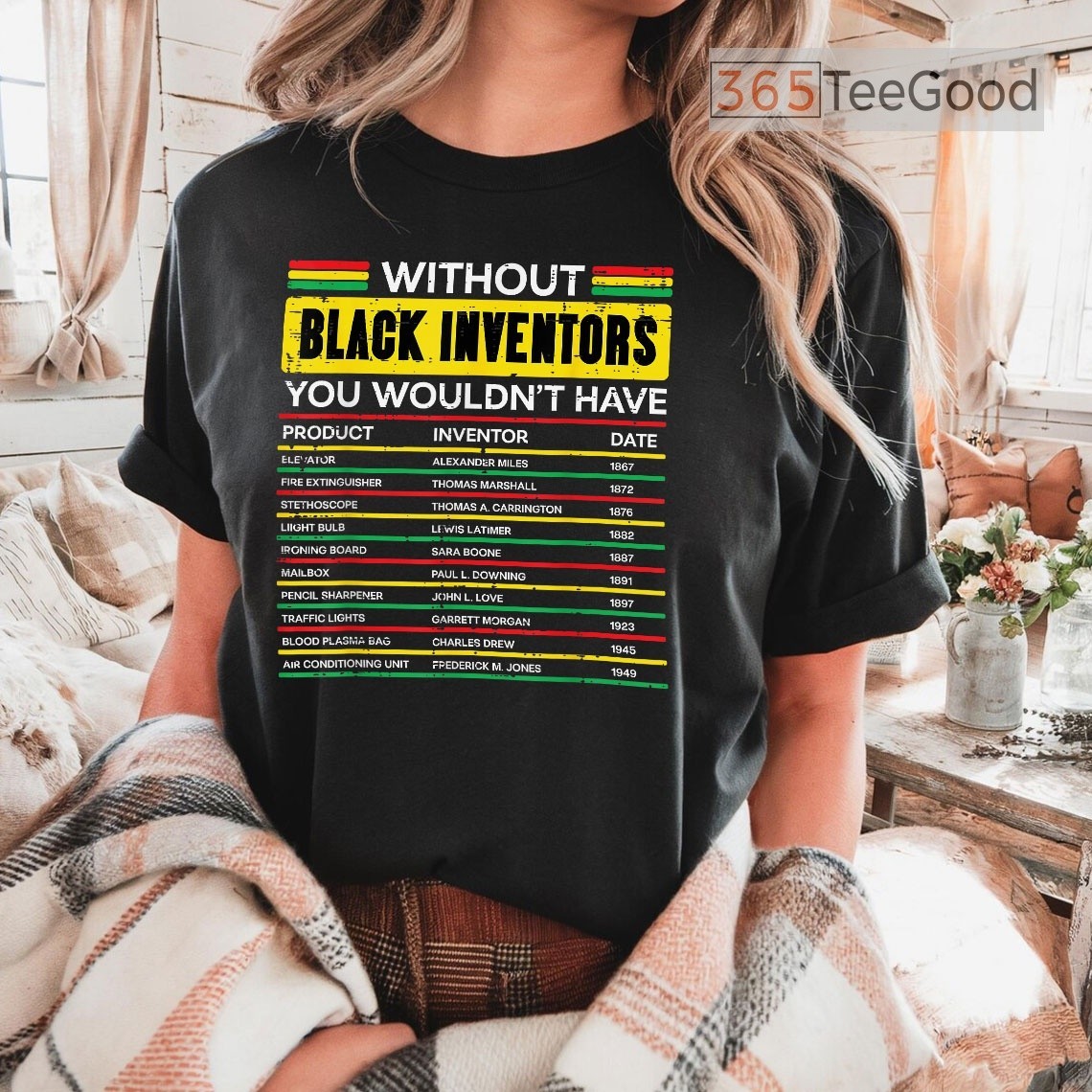 Without Black Inventors T-Shirt Black History Month African American Shirt gallery