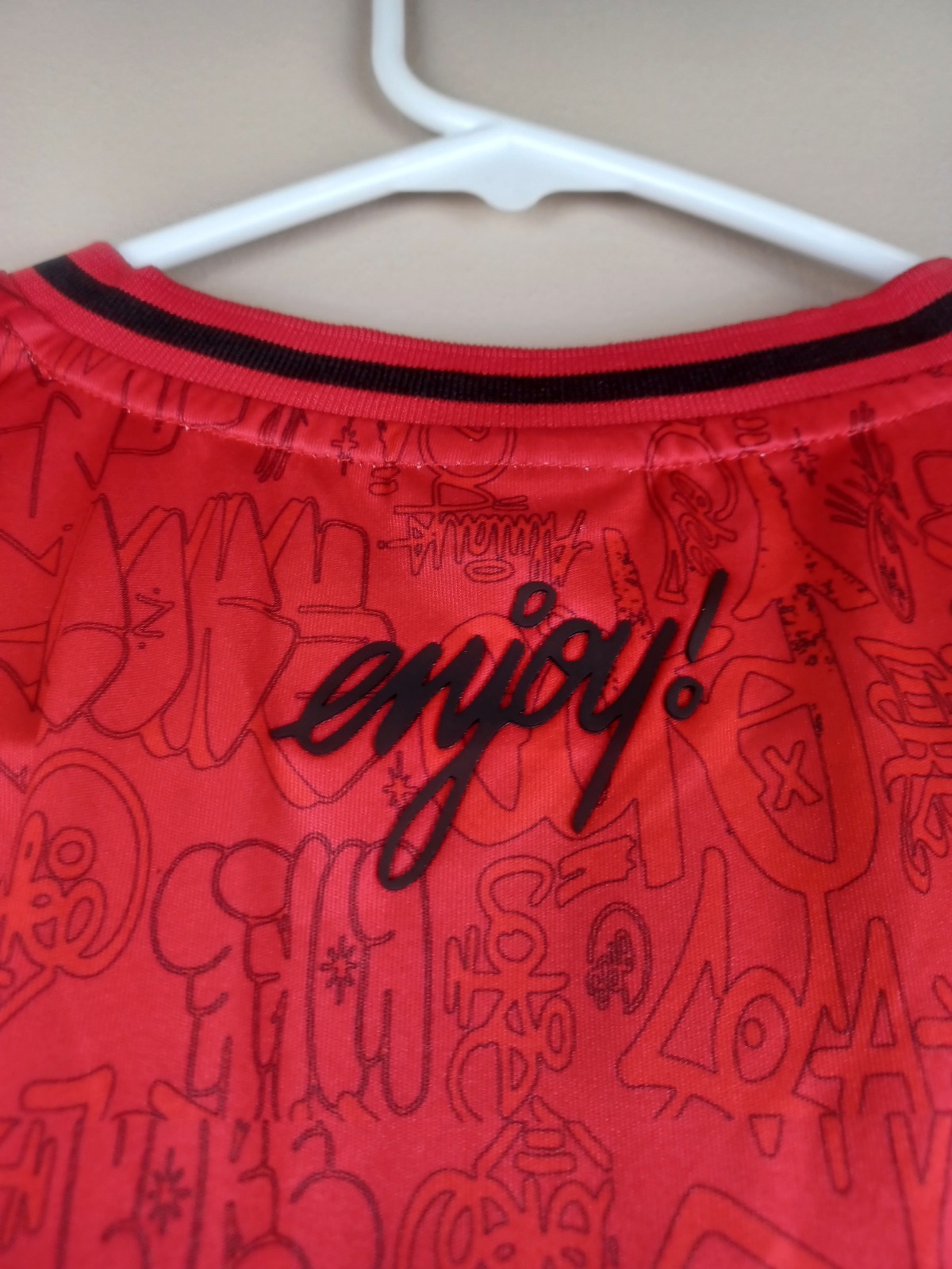 Rare Crenshaw Skate Club X Coca Cola Graffiti Soccer Jersey Adult Size Medium gallery