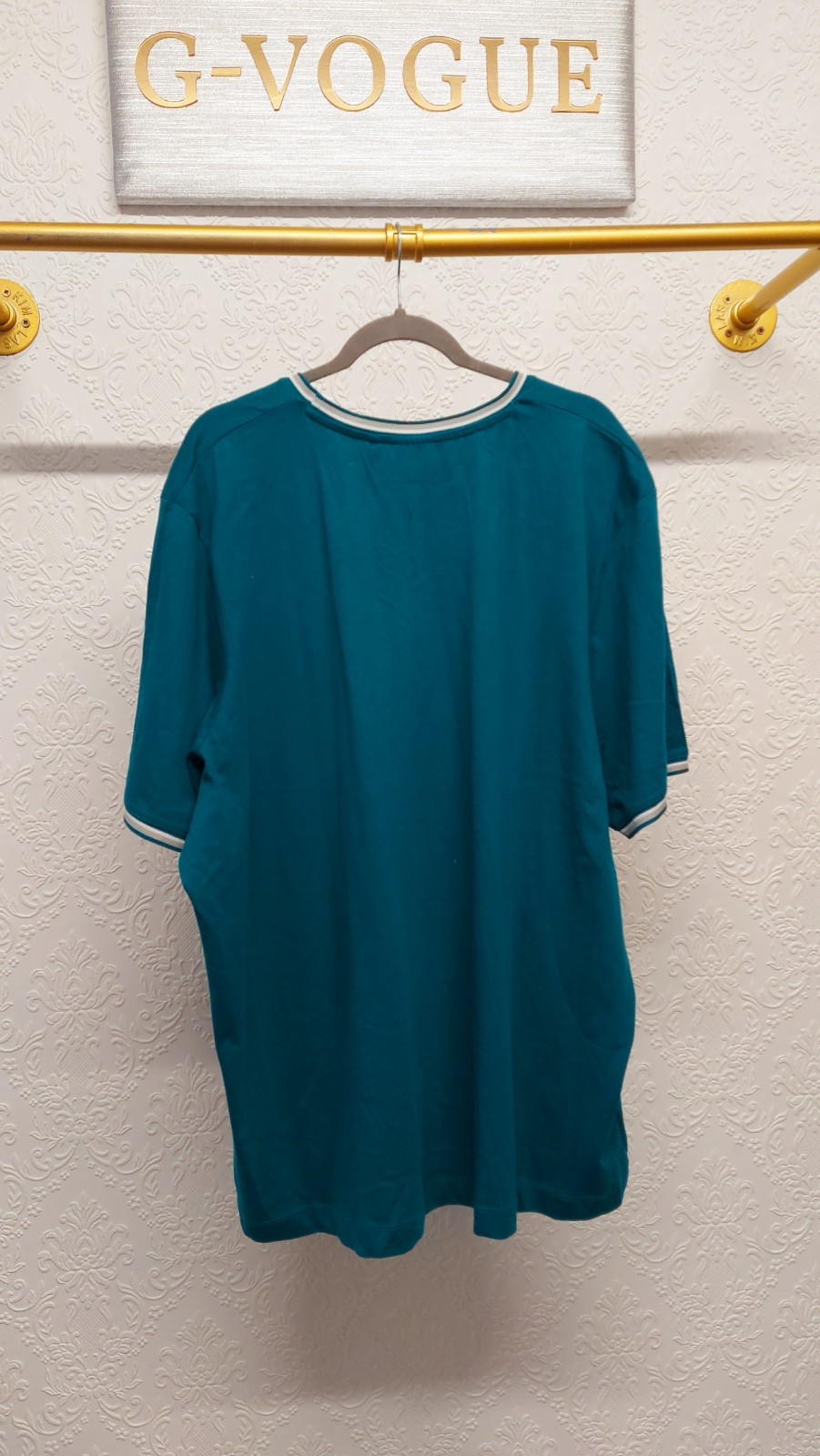Slazenger Mens TSHIRT Size 4XL Blue Cotton Short Sleeve New With Tags gallery