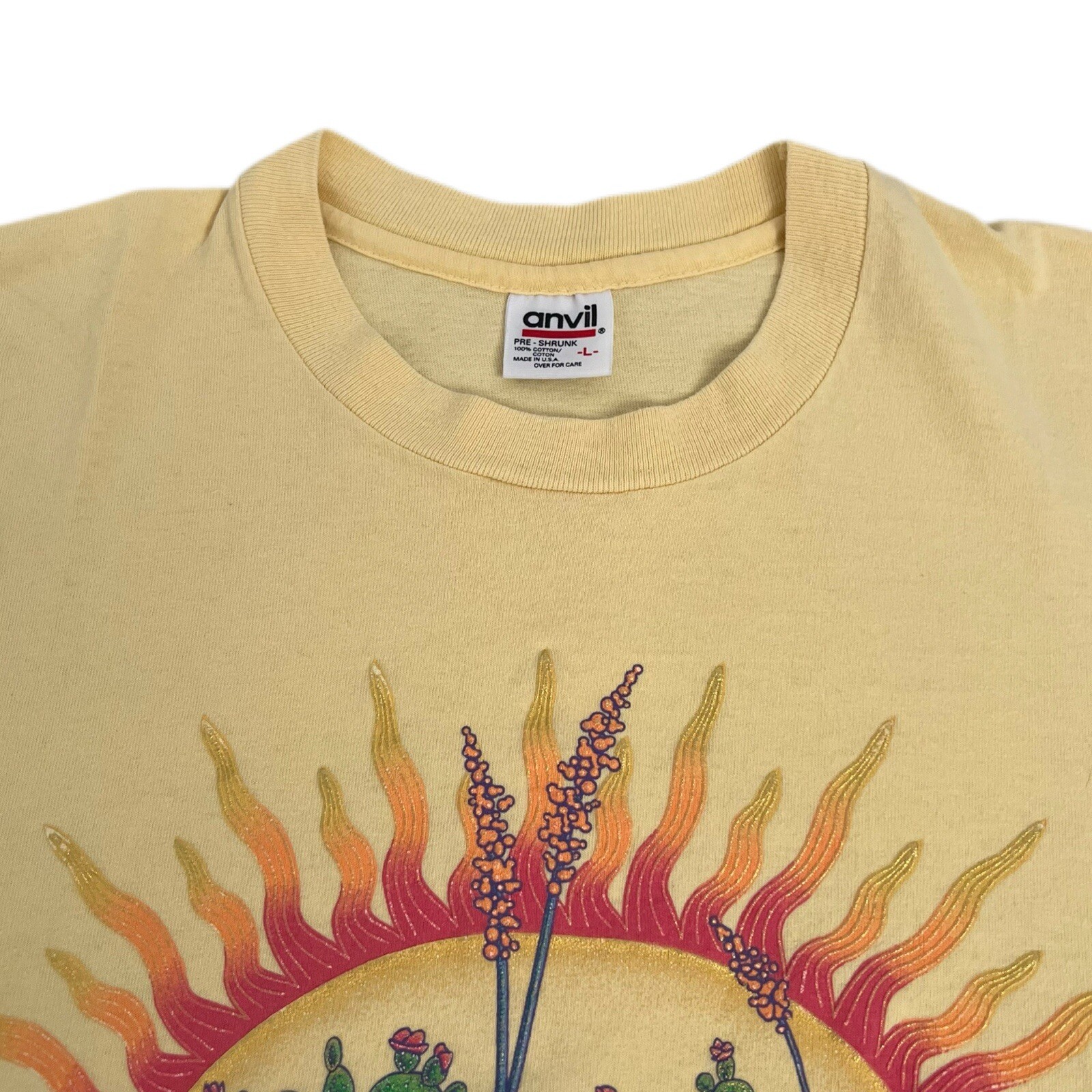 Vintage 90's ANVIL T Shirt 1995 Sedona AZ Made USA Single Stitch Men's LARGE gallery