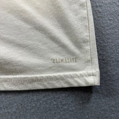 Adidas Ultimate 2.0 Climalite Graphic T-Shirt Mens Medium Cream Green DW5113