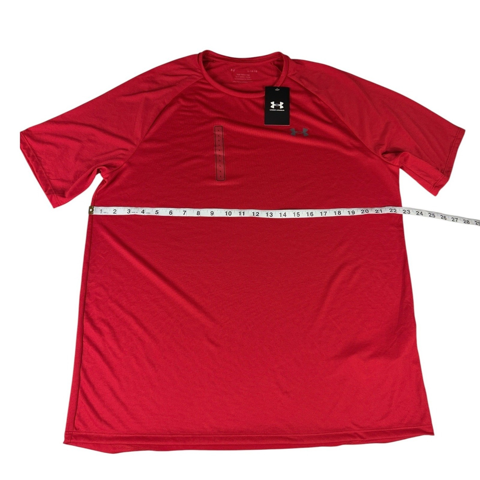Under Armour Mens UA Tech 2.0 Short Sleeve Tee Red 1326413-600 Large NEW gallery