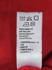 Apple Employee Long Sleeve Logo Tech Shirt Mens L Red Tee Soft Quality Tshirt