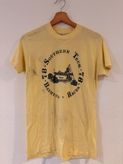 Vintage 1970s Southern Tech Bathtub Races T Shirt Sz L (Actual Sz S/M)