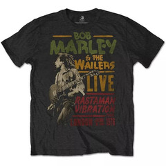 Bob Marley 1976 Rastaman Vibration Tour T Shirt A Rock Off Officially Licensed