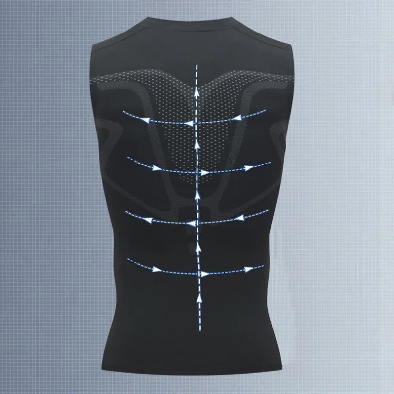 Shaperluv Male Shaper Tank Chest Gynecomastia Compression Tank Top gallery
