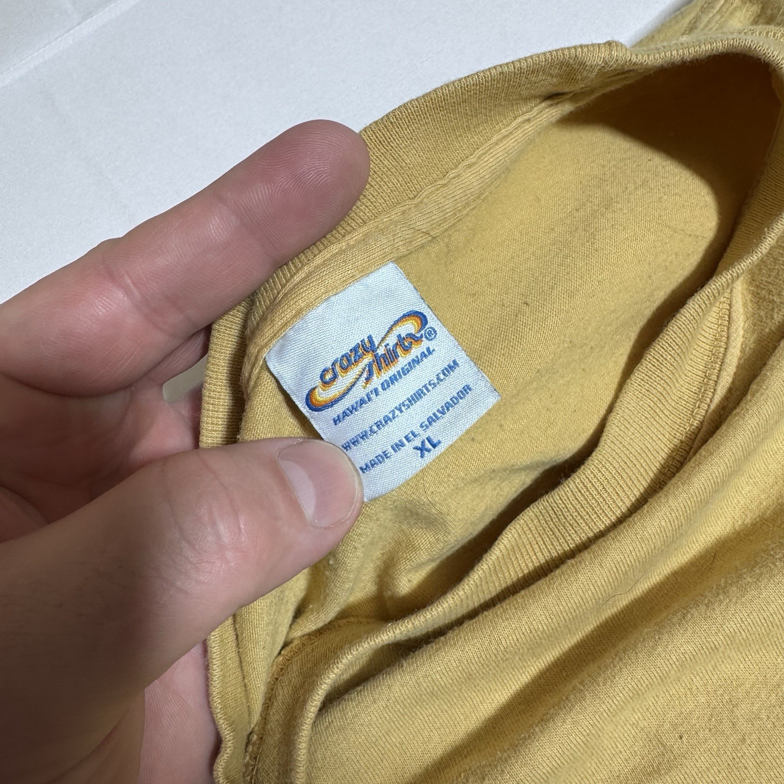 Crazy Shirt Graphic T, Combed Cotton, Premium Grandpa, Yellow, Male, XL gallery