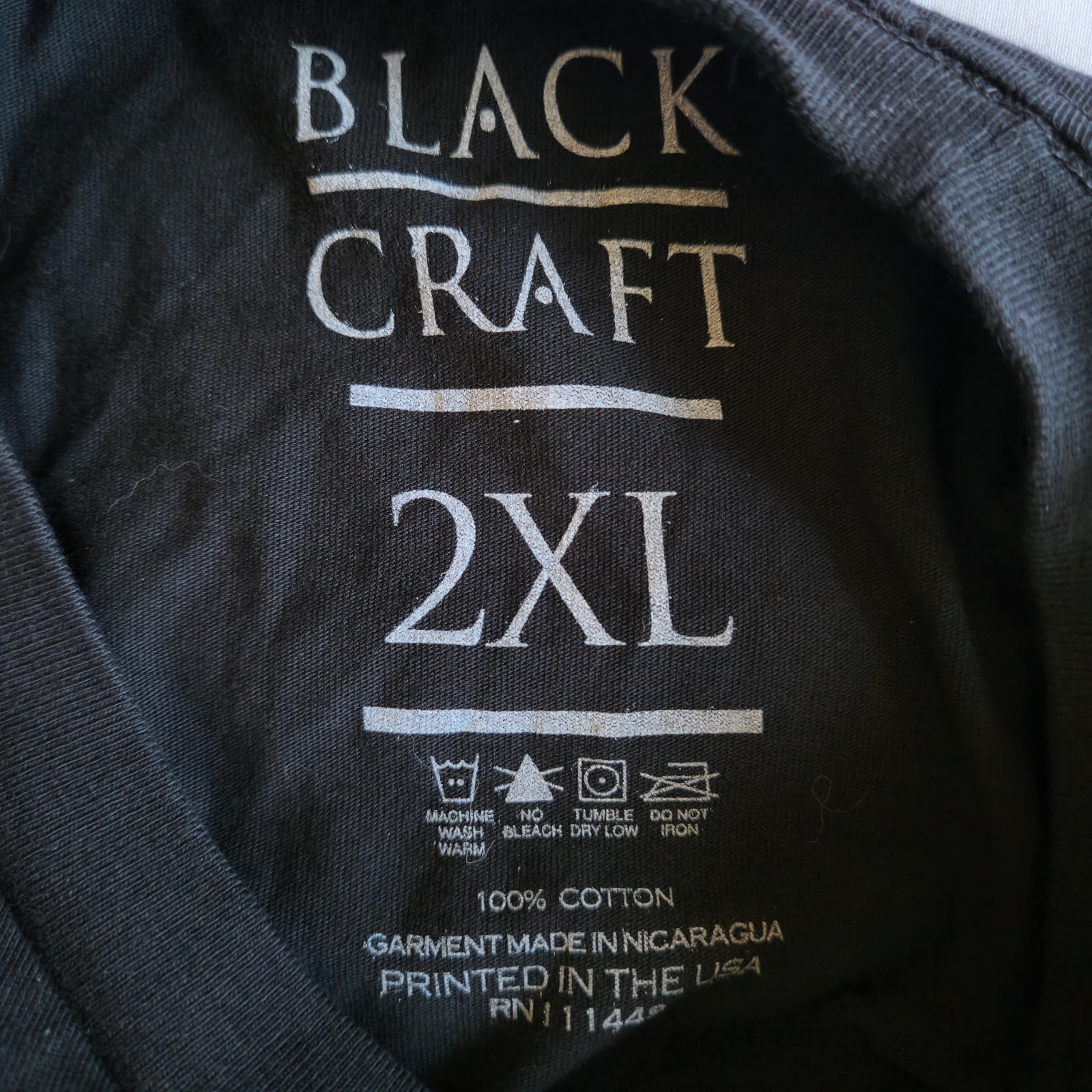 Blackcraft Cult Hexed Hooves Goat Devil Grunge 2XL Long Sleeve Graphic T-Shirt gallery