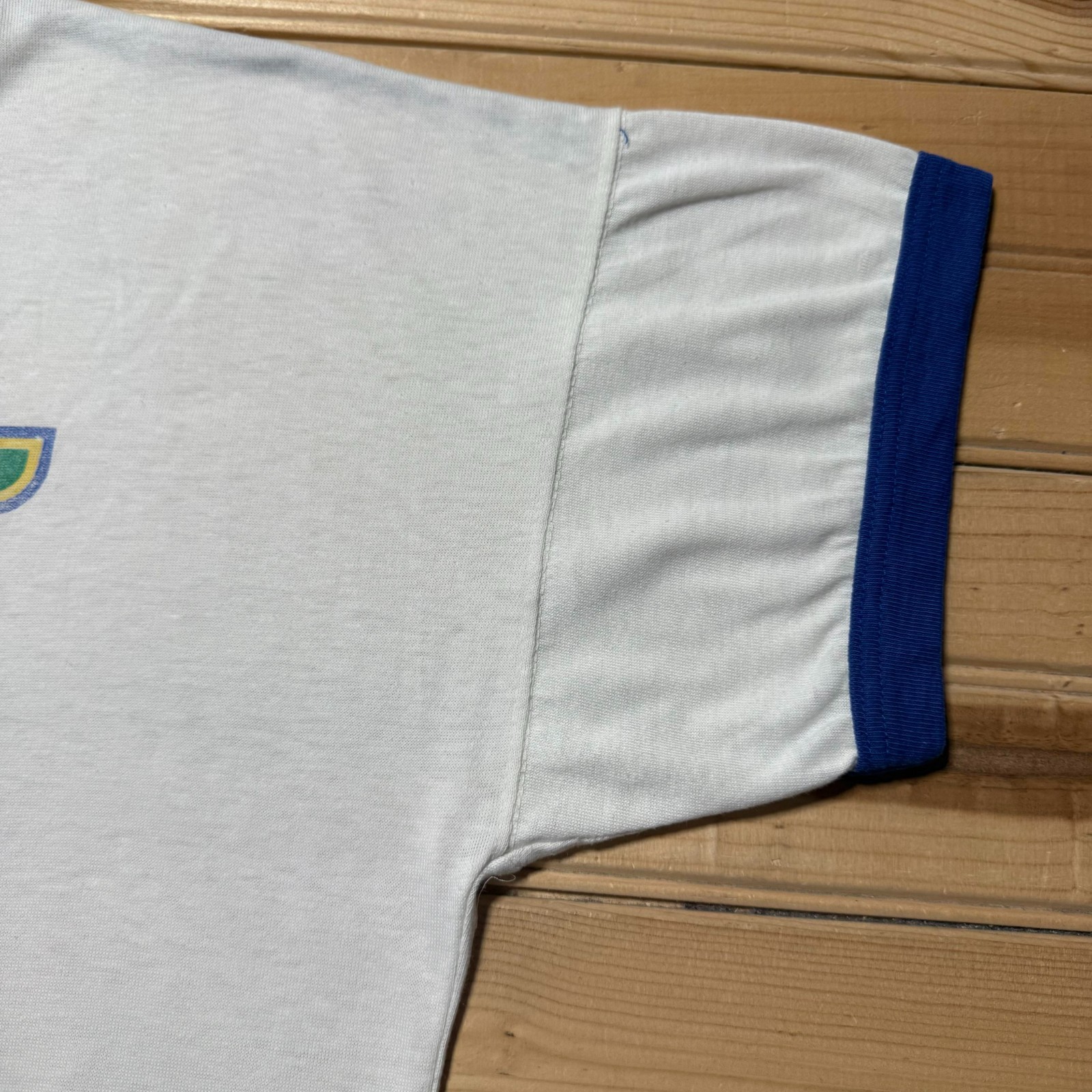 Vintage 80s Coca-Cola Coke Star Winged Logo Crewneck Ringer T-Shirt One Size gallery
