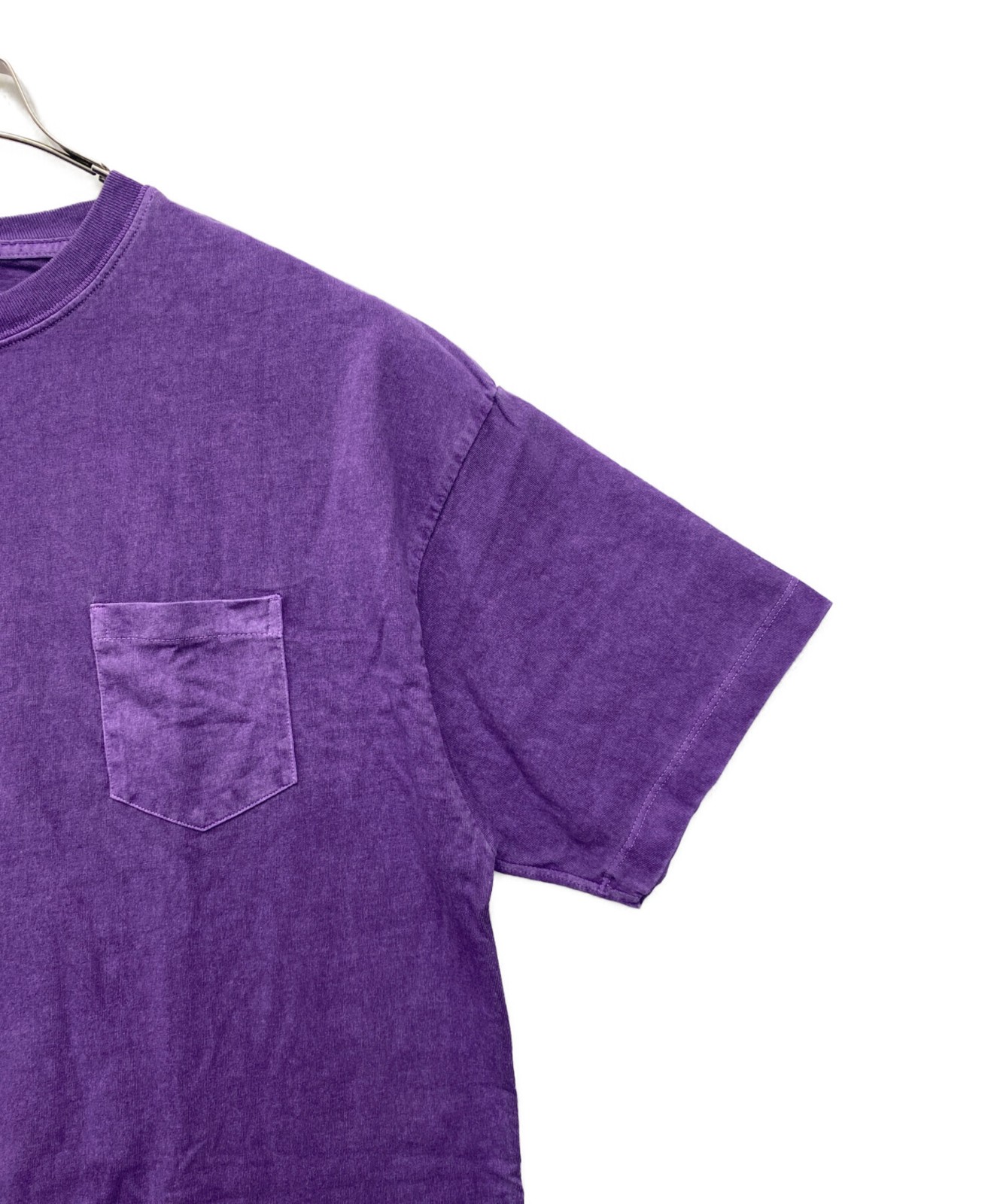 velva sheen × HIGH!STANDARD Short-sleeved cut and sew Size: XL Purple Men gallery
