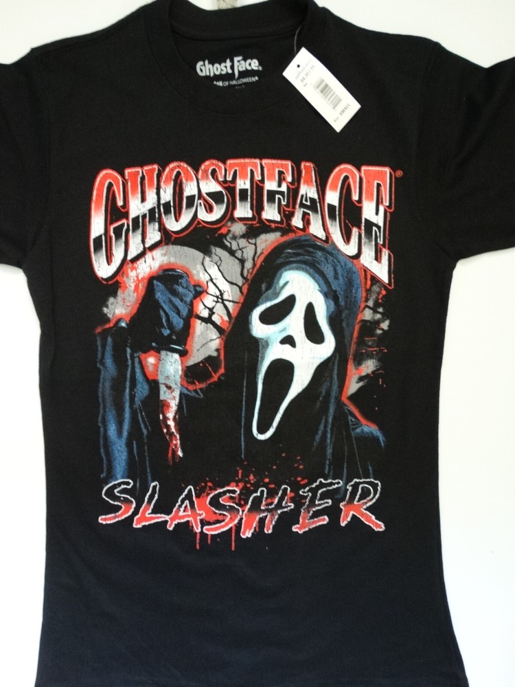 Scream Ghost Face Slasher Horror Movie T-Shirt