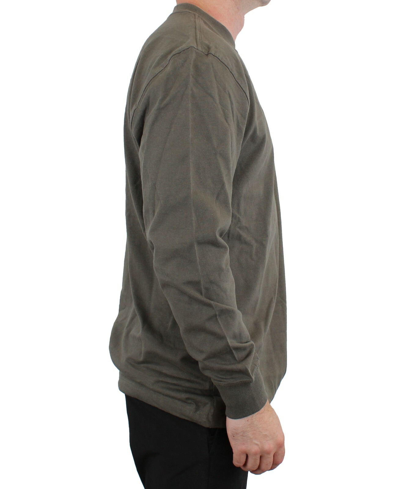 Dickies' Men's T-Shirt Crew Neck Long Sleeve Heavyweight Jersey with Pocket gallery