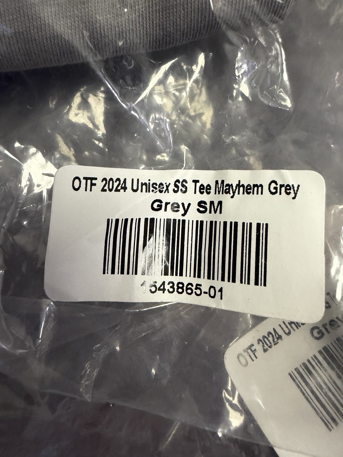 OTF 2024 Mayhem Graphic Print Crew Neck Short Sleeve T-Shirt, Gray, S gallery